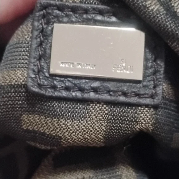 Fendi Vintage Y2K Dk Brown Leather Spy Bag Lk New Perfect! - Picture 14 of 14